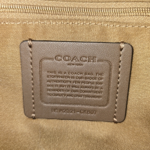 Coach Court Backpack in Colorblock - Picture 5 of 5